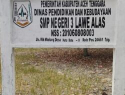 Salah Satu Tokoh Masyarakat Minta Kajari Kuta Cane Melalui Kasi Pidsus Lidik Dana Bos SMP Negeri 3 Lawe Alas