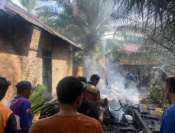 Terjadi Kebakaran Rumah Di Desa Pagar Dewa
