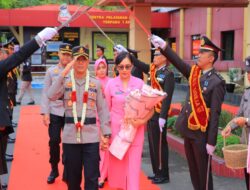 Pisah Sambut Kapolres Sibolga Yang Baru Dan Yang Lama, Tumpah Air Mata