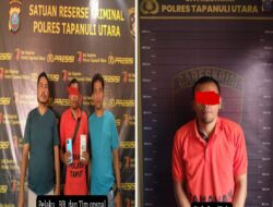 Polres Taput Berhasil Mengamankan Pelaku Pencurian 5 Unit HP Dan Uang Tunai 9 Juta