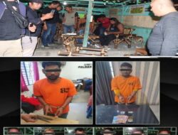 Polres Tanah Karo Grebek Cafe Remang Dusun Sembekan Desa Lau Pengulu Kecamatan Mardingding, 14 Orang Diamankan Positif