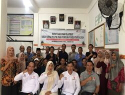 Rapat Fasilitas Pelatihan Saksi Partai Politik Pemilu 2024, Kecamatan Semidang Gumay