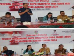 Bupati Toba Berharap Ajibata Berkembang Menjadi Daerah Pariwisata