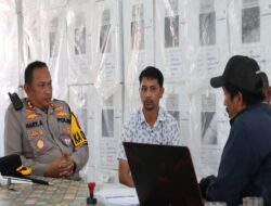 Kapolres Humbahas Cek Gudang Logistik Dan Gudang PPK Pastikan Aman