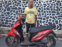 Berakhir Di Taput, Curanmor Di Sibolga Diamankan Tim Opsnal Reskrim Polres Sibolga