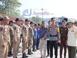 Polres Taput Laksanakan Apel Gelar “Serpas” Dalam Rangka Pengamanan PAM TPS Pemilu 2024