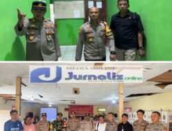 Polres Kaur Lakukan Patroli Gabungan Di Wilayah Kecamatan Rangka Memantau Pelaksanaan Rekapitulasi Tingkat PPK