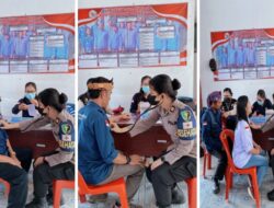 Dokkes Polres Taput Turun Berperan, Cek Kesehatan Petugas PPK, Panwascam Dan Personil Pengamanan Di PPK Se- Kabupaten Taput