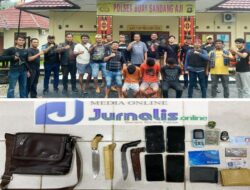 Sempat Melarikan Diri, Tiga Dari Empat Pelaku Pengeroyokan Terhadap Wartawan Online Ditangkap Tekab 308 Presisi Polres Tulang Bawang