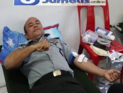 Rutan Tarutung Turut Berpartisipasi Donor Darah Dalam Rangka HUT Ke-78 Persit Kartika Chandra Kirana Tahun 2024