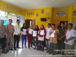 Penyaluran (BLT) DD Ta 2024 Desa Pajar Bulan, Kec Kaur Tengah Kabupaten Kaur