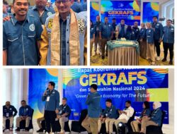 Gekrafs Sumut Siap Mendukung Pemerintahan Baru Sesuai Instruksi DPP Gekrafs Dalam Pengembangan Ekonomi Kreatif