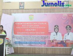 Bupati Bursel Dengan Resmi Membuka Forum Konsultasi Publik Rancangan Awal RKPD Buru Selatan 2025