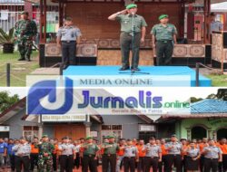 Kepala Staf Kodim (Kasdim) 0210 Taput Pimpin Upacara Kesadaran Berbangsa dan Bernegara di Rutan Tarutung