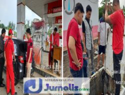 Pengawasan Dan Pengecekan SPBU Oleh Sat Reskrim Polres Kaur/ Polda Bengkulu Dan Unit Tipidter Sat Reskrim Polres Kaur