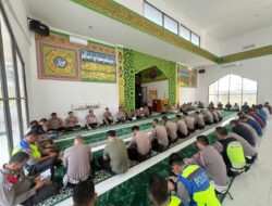 Bentuk Karakter Serta Tingkatkan Iman Polri, Personil Polres Rohul Rutin Ikuti Gelar Binrohtal