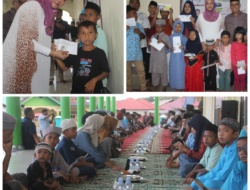 Bupati Bursel Beri Santunan Kepada Puluhan Anak Yatim Di Bulan Yang Penuh Berkah