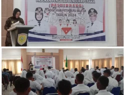 Bupati Bursel Secara Resmi Membuka Kegiatan Seleksi Calon Paskibraka 2024