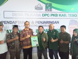 Bacalon Bupati Tebo Afriansyah Maju Di Kabupaten Tebo, Formulir Pendaftaran Ke PKB