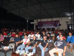 Polres Tebo Gelar Nonton Bareng Bersama Forkompinda Kabupaten Tebo Provinsi Jambi