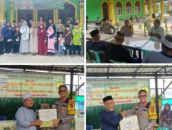 Kapolres Taput Serahkan Paket Lebaran Kapolda Sumut Kepada Anak Yatim Dan Sejumlah Tokoh Muslim