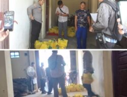 Berkah Lebaran Rasa Peduli Polres Kaur Pada Media, Polres Kaur Bagikan Bingkisan Untuk Insan Pers