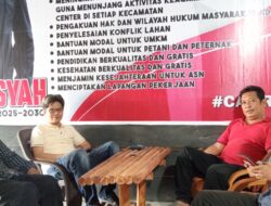 Singgah Di Posko Pemenangan Afriansyah Bakal Calon Bupati Tebo, Ini Pesan Ansori Hasan