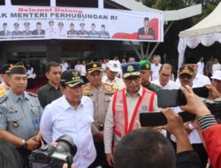 Sebanyak 74 Personil Polres Rohul Diterjunkan Pengamanan Kunker Menhub RI