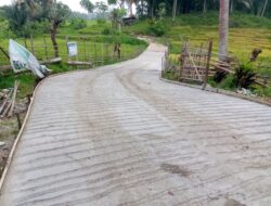 Ini Klarifikasi Penjelasan Pemdes Pajar Bulan Terkait Berita JUT Rabat Beton Telan Anggaran 206,917,000.