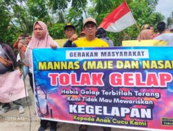 Akibat Sering Kegelapan Warga Kecamatan Maje Nasal kesal Dan Demo Perwakilan PLN Rayon Bintuhan