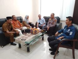 Sukses Pilgub Dan Pilbub 2024 Kapolsek Rambah Dan Unit Intelkam Kordinasi Dengan PPK