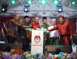 Peluncuran Pilkada Rohul Bertasbih  Sukses Aman Dan Tertib, Polres Turunkan 72 Personil Pengamanan