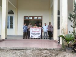 Polsek Rambah Gencar dalam Program Minggu Kasih untuk Mencegah Kejahatan di Tempat Ibadah