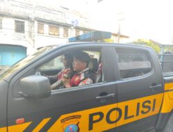 Polisi NYINYII Satuan Samapta Polres Sibolga, Laksanakan Himbauan Tertib Lalu Lintas Dijalan Raya