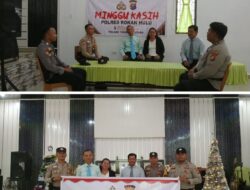 Lewat Program Minggu Kasih, Personil Tambusai Utara Dengarkan Keluhan Dan Kritikan Masyarakat