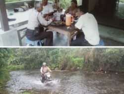 Aiptu Affandi Selaku Bhabinkamtibmas Lakukan Giat Sambang Dan Door To Door Sistem Cara Dekat Dengan Masyarakat