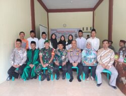Kapolsek Rambah Hadiri Pelantikan pengambilan Sumpah Janji Anggota Panwaslu Kelurahan/Desa Di Bangun Purba