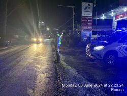 Satlantas Polres Toba : Blue Light Patrol Ciptakan Kamtibmas Yang Kondusif