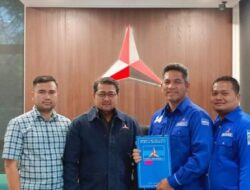 Ketua Umum IPK Agara Terima Surat Tugas Konsolidasi Dari Sekjen Partai Demokrat