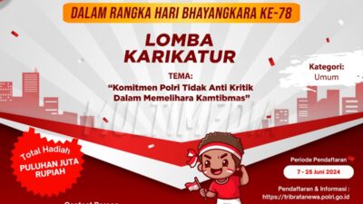 Semarak Bhayangkara Ke- 78, Warga Sumut Diajak Ramaikan Berbagai Lomba “Setapak Perubahan”