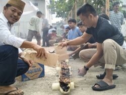 Meriahkan Perayaan Hari Raya Idul Adha 1445 H/ 2024 M, Lapas Manado Laksanakan Bakar Sate bersama WBP