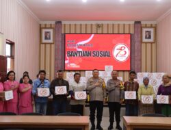 Sambut Hari Bhayangkara Ke- 78 Tahun 2024, Polres Humbahas Bagikan 500 Paket Sembako Perwakilan Masyarakat