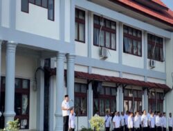 Dalam Sambut Hari Lingkungan Hidup Sedunia, Muhammad Ridwan menjabat Sebagai Inspektur Upacara
