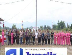 Peringati HUT Bhayangkara Ke- 78, Polres Toba Gelar Penanaman 1000 Pohon Serta Pemberian Beasiswa