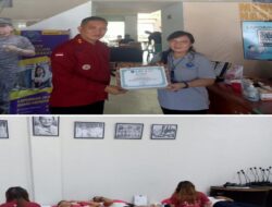 Lapas Kelas II A Manado Laksanakan Kegiatan Donor Darah Dalam Rangka Hari Anti Narkotika