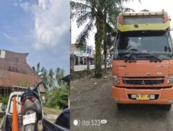 Viral…Korban kecelakaan Sepeda Motor VS Truk Meninggal dunia Akibat Nabrak!!