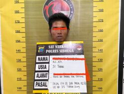 Pemilik Sabu MRZ Ditangkap Tim Opsnal Resnarkoba Polres Sibolga