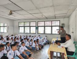 Kasat Binmas Polres Sibolga Hadiri Kegiatan Pembekalan Peserta Didik Baru Di SMA Negeri 1 Sibolga