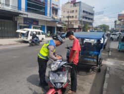Dengan 3S Ops Patuh Toba 2024 Polres Sibolga Langsung Action Dilapangan