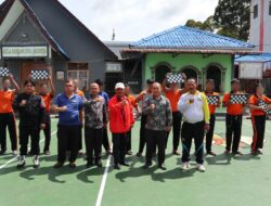 Dukung Kegiatan Pembinaan, Rutan Tarutung Terima Bantuan 10 Buah Catur Bagi Warga Binaan dari Yayasan Nelson Pandapotan Sitompul (NPS).